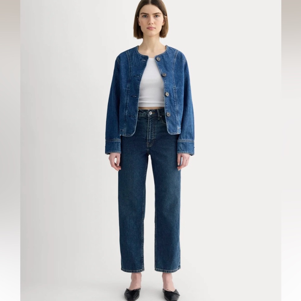 Everlane The Way High Jean Blue Denim Size 28